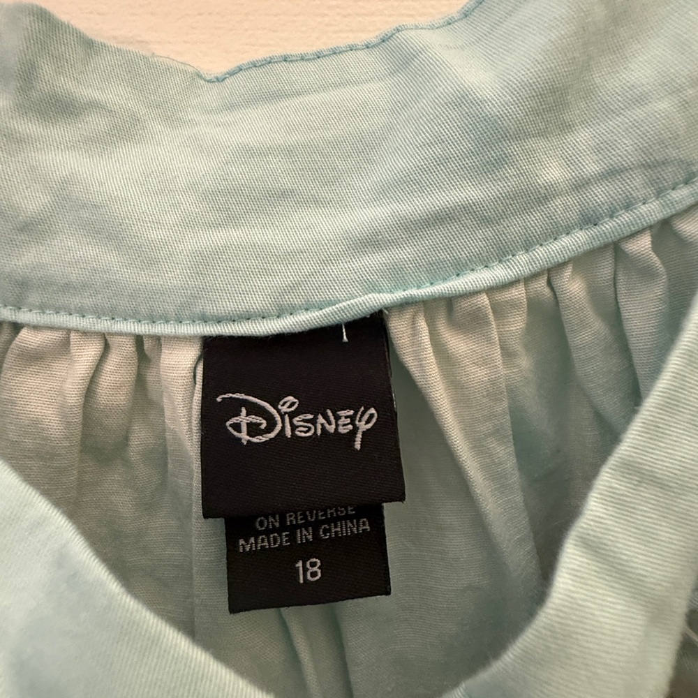 Tropical Blue Skirt with Stitch Design - Picture 5 of 5